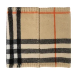 Check Cashmere Snood