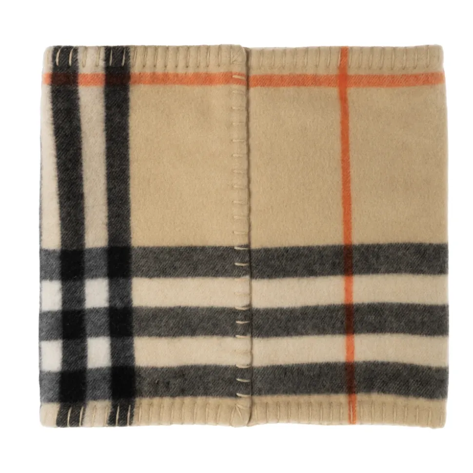 Check Cashmere Snood