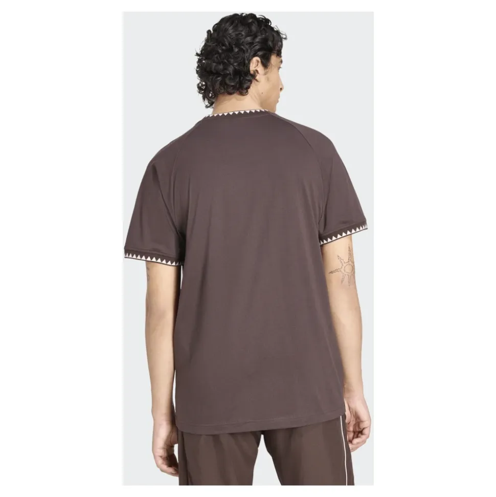 Chest Stripes Engineered Collar Tee