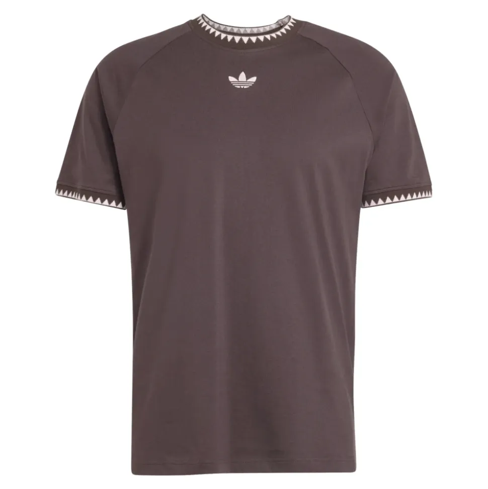 Chest Stripes Engineered Collar Tee