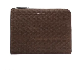 Chevrette Geweven Documenten Pouch