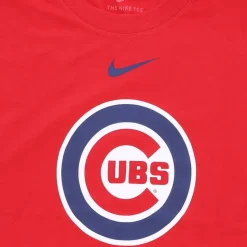 Chicago Cubs Logo Tee Rood