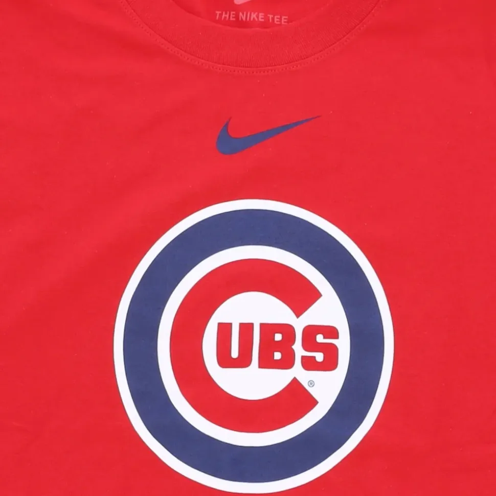 Chicago Cubs Logo Tee Rood