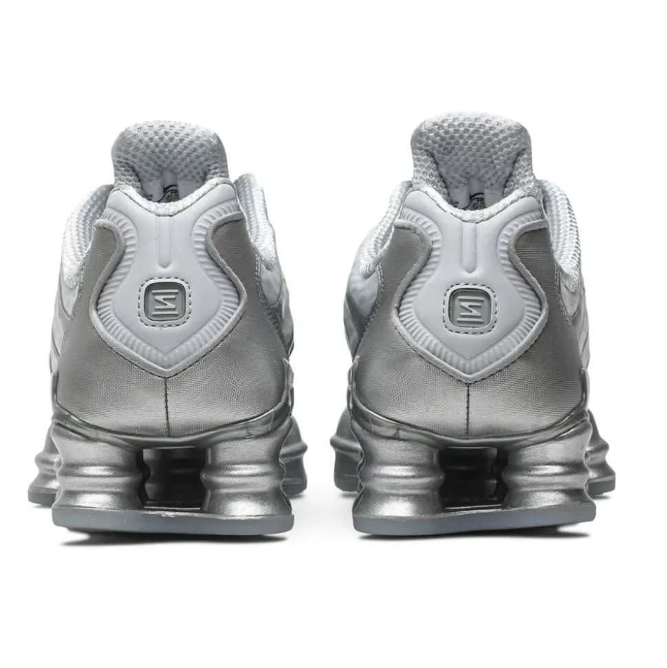 Chrome Shox Sneakers Grijs 2025 Release