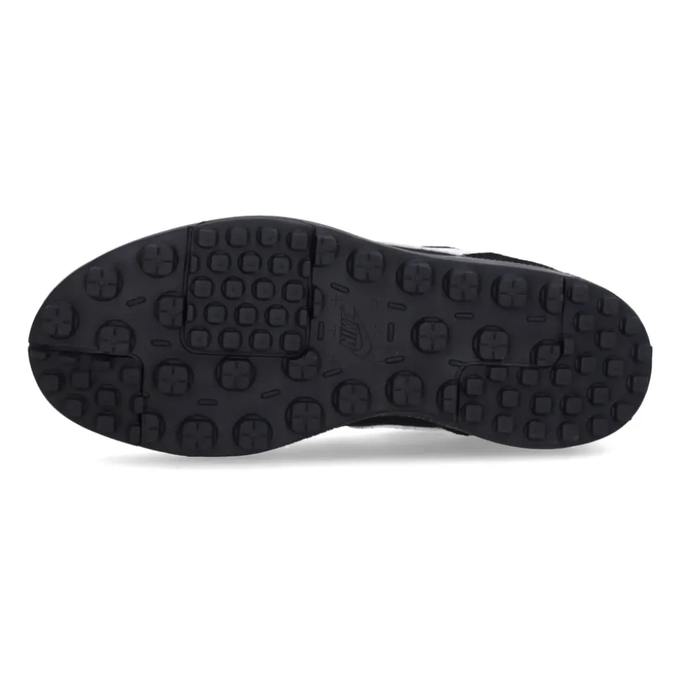 City Zwarte Sneakers met Groene Accenten