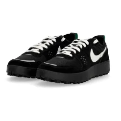 City Zwarte Sneakers met Groene Accenten