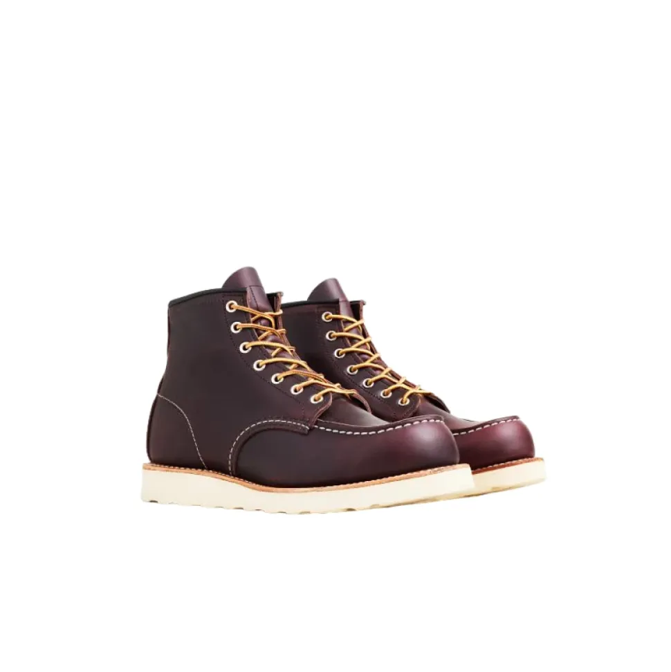 Classic Moc Black Cherry Boots