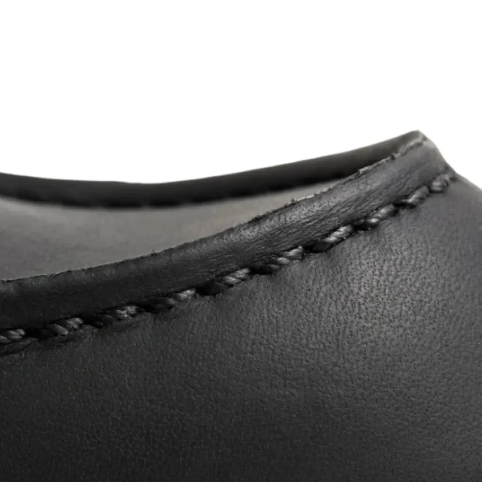 Classic Moc Zwarte Leren Laars