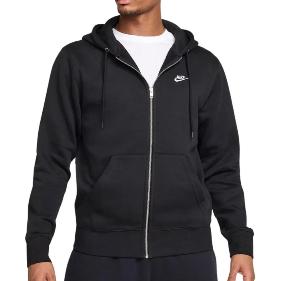 Club Fleece Hoodie met volledige rits