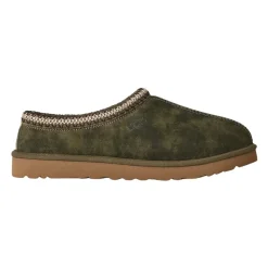 Comfortabele Suède Pantoffels in Burnt Olive