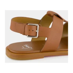 Cuoio Leren Sandalen met Metalen Detail