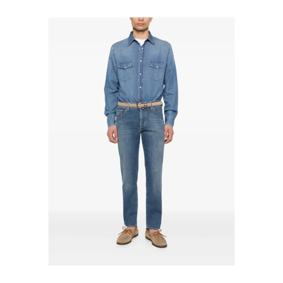 Denim overhemd