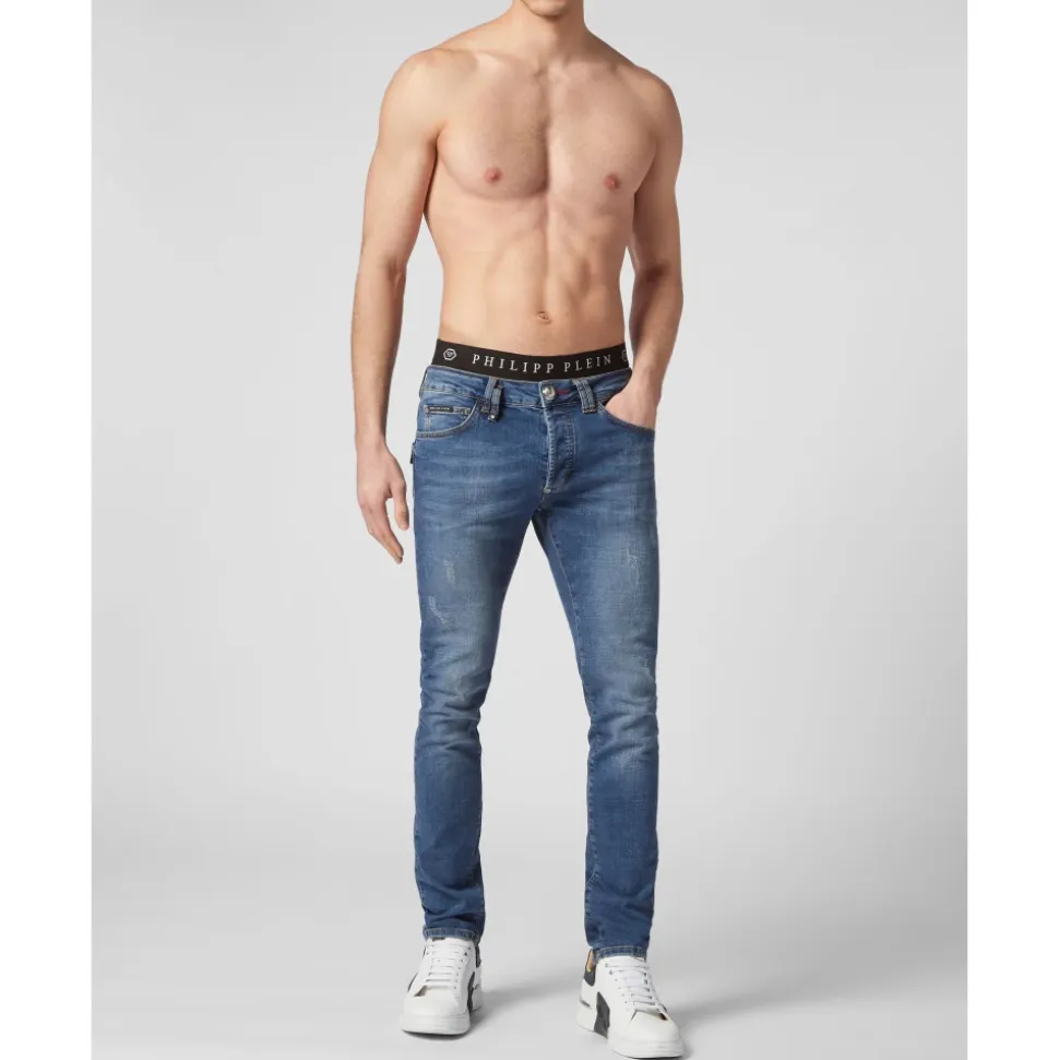 Denim Broek Super Straight Cut Basic