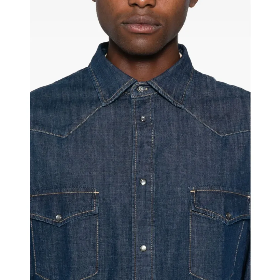 Denim Western Shirt