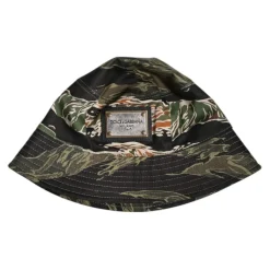 DG Plaque Wide Brim Bucket Hat