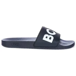 Donkerblauwe Slide Sandalen voor Heren