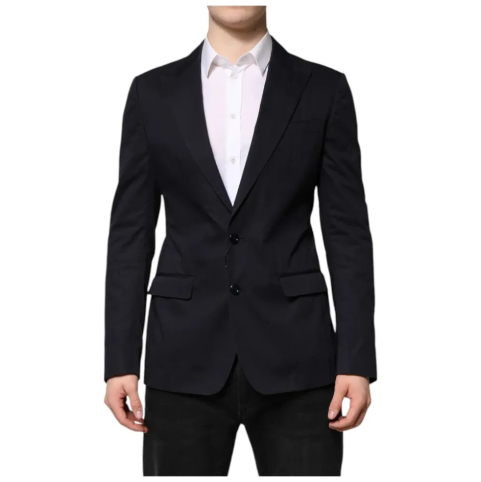 Donkerblauwe TAORMINA Blazer Jas