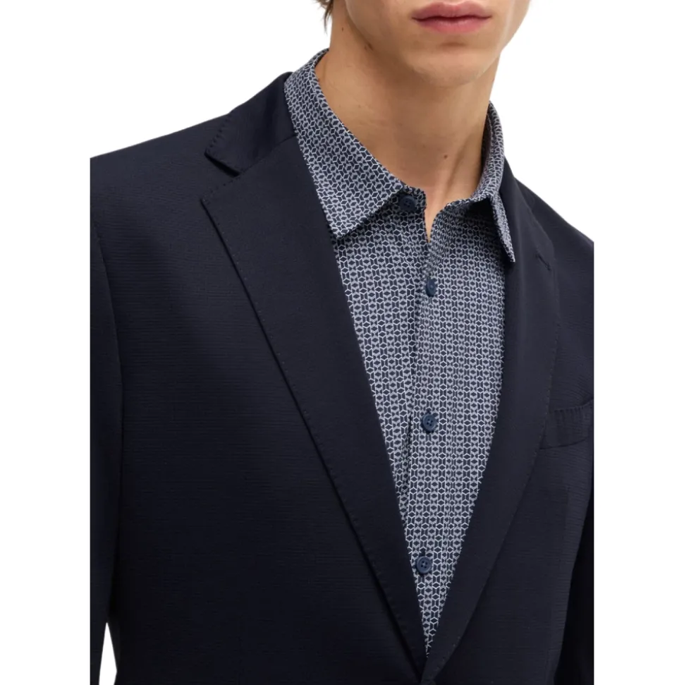 Donkerblauw Thuis Vestit Set