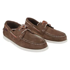 Donkerbruine Nubuck Loafers voor Mannen