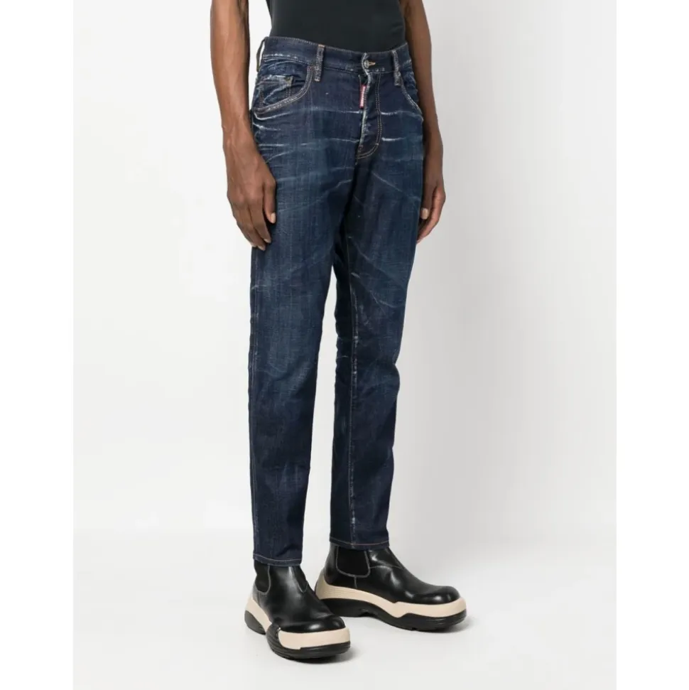 Donkere Schone Was Skater Jeans