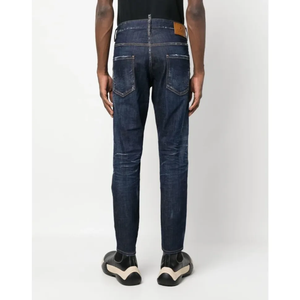 Donkere Schone Was Skater Jeans