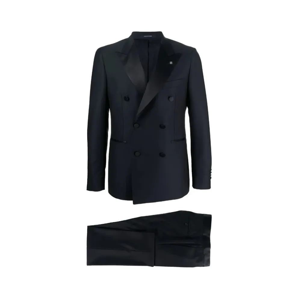 Double-Breasted Smoking Jacket