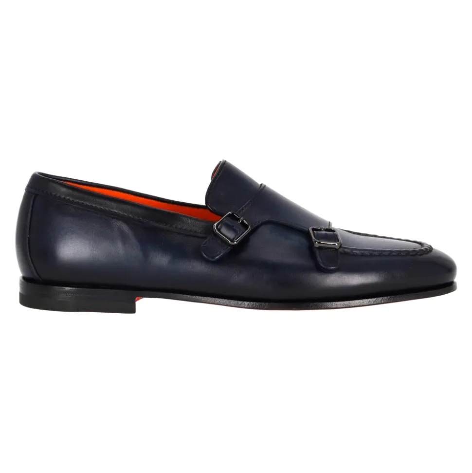 Double Monk Straps Loafer