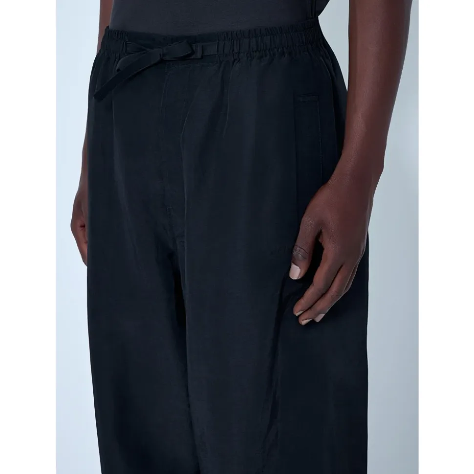 Drawstring Wide-Leg Broek