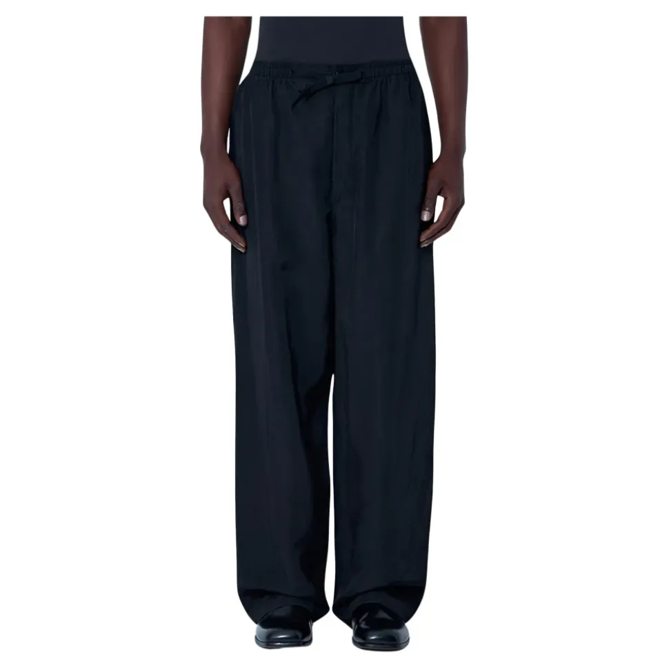 Drawstring Wide-Leg Broek