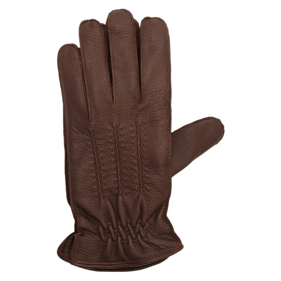 Drummed Leather Gloves