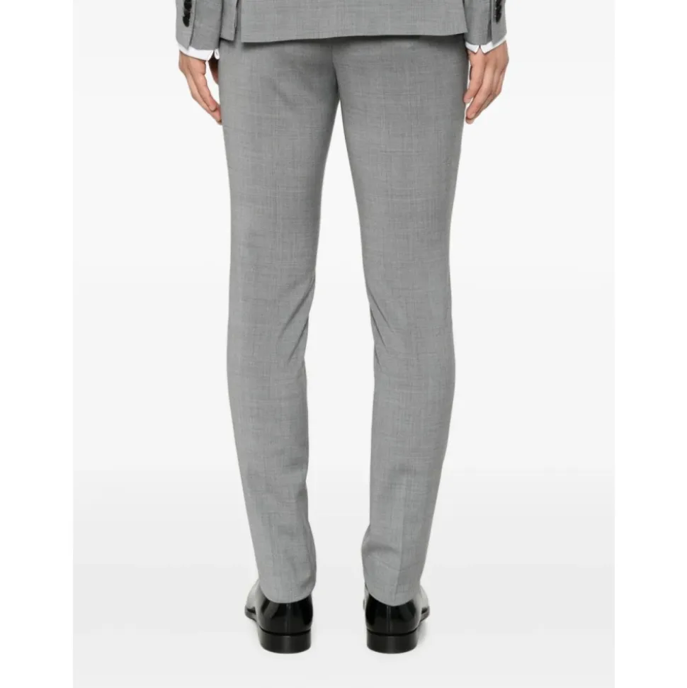 Dubbelrijige blazer met sjaalkraag