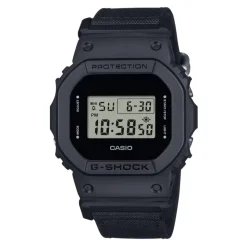 DW-5600BCE-1ER Klassiek Digitale Horloge met Cordura Band