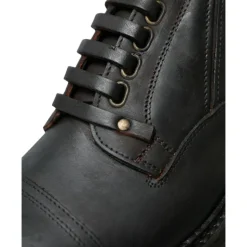 Elegante Heren Leren Derby Schoenen