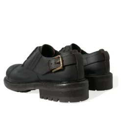 Elegante Heren Leren Derby Schoenen