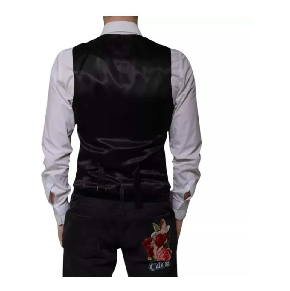 Elegante Zwarte Formele Vest