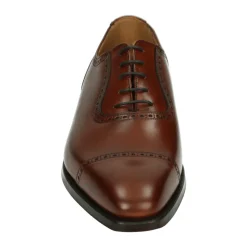Elegante Cognac Leren Business Schoenen