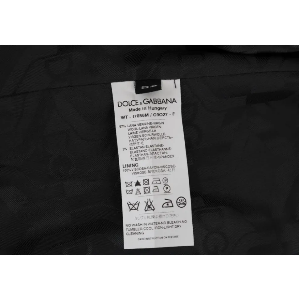 Elegante Grijze Gestreepte Vest