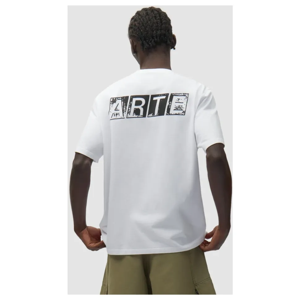 Faded Back Print T-shirt