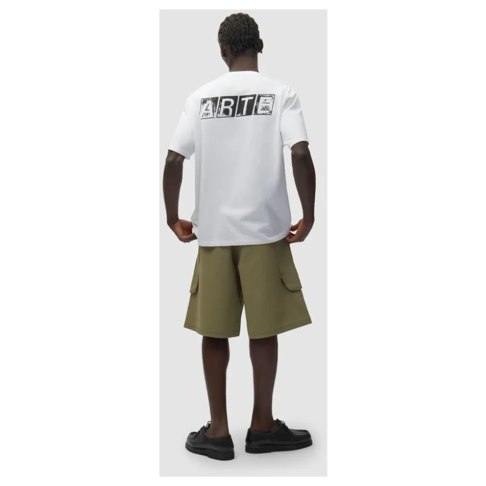 Faded Back Print T-shirt
