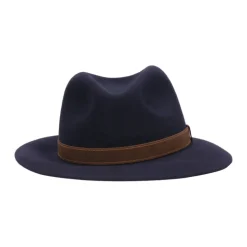 Fedora Geborsteld Vilt
