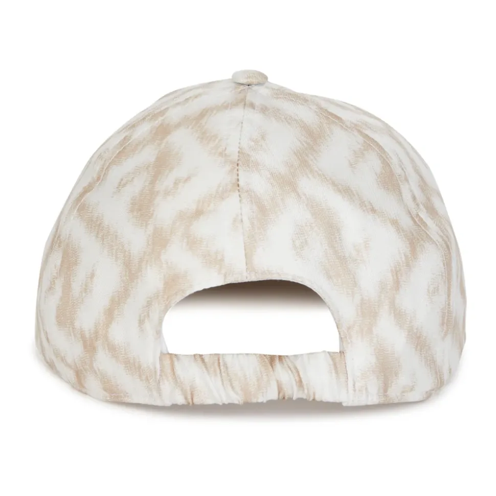 FF Logo-Print Zijden Baseball Cap