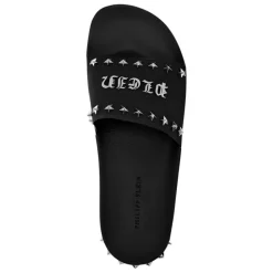 Flat Gummy Sandals Gothic Plein