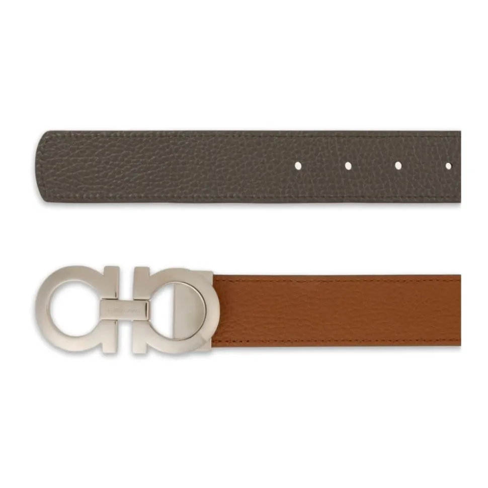 Gancini Leren Riem