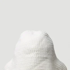 Gebreide Bucket Hoed met Vlekken