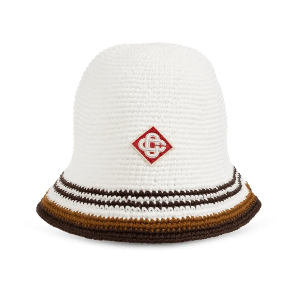 Gehaakte bucket hat