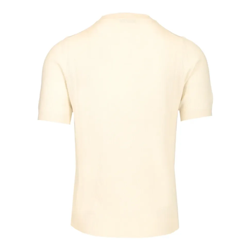 Geribbelde T-shirt