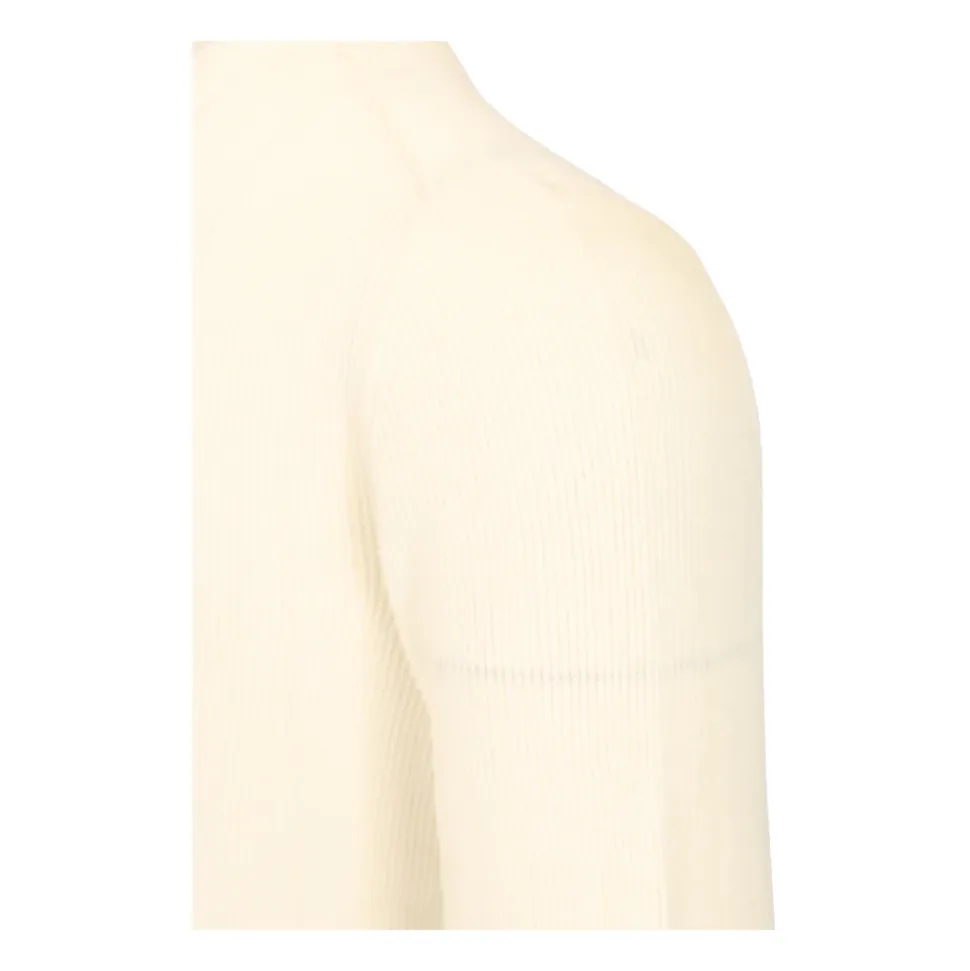 Geribbelde T-shirt