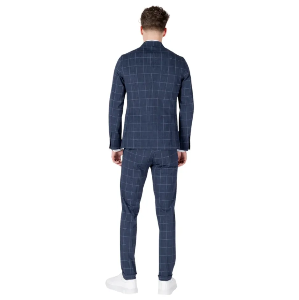 Geruite Suit met Reverskraag