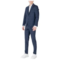 Geruite Suit met Reverskraag