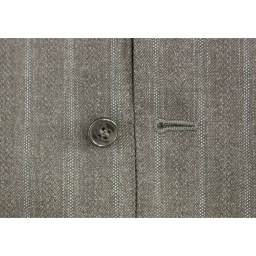 Gestreepte Grijze Vest MainLine Collectie